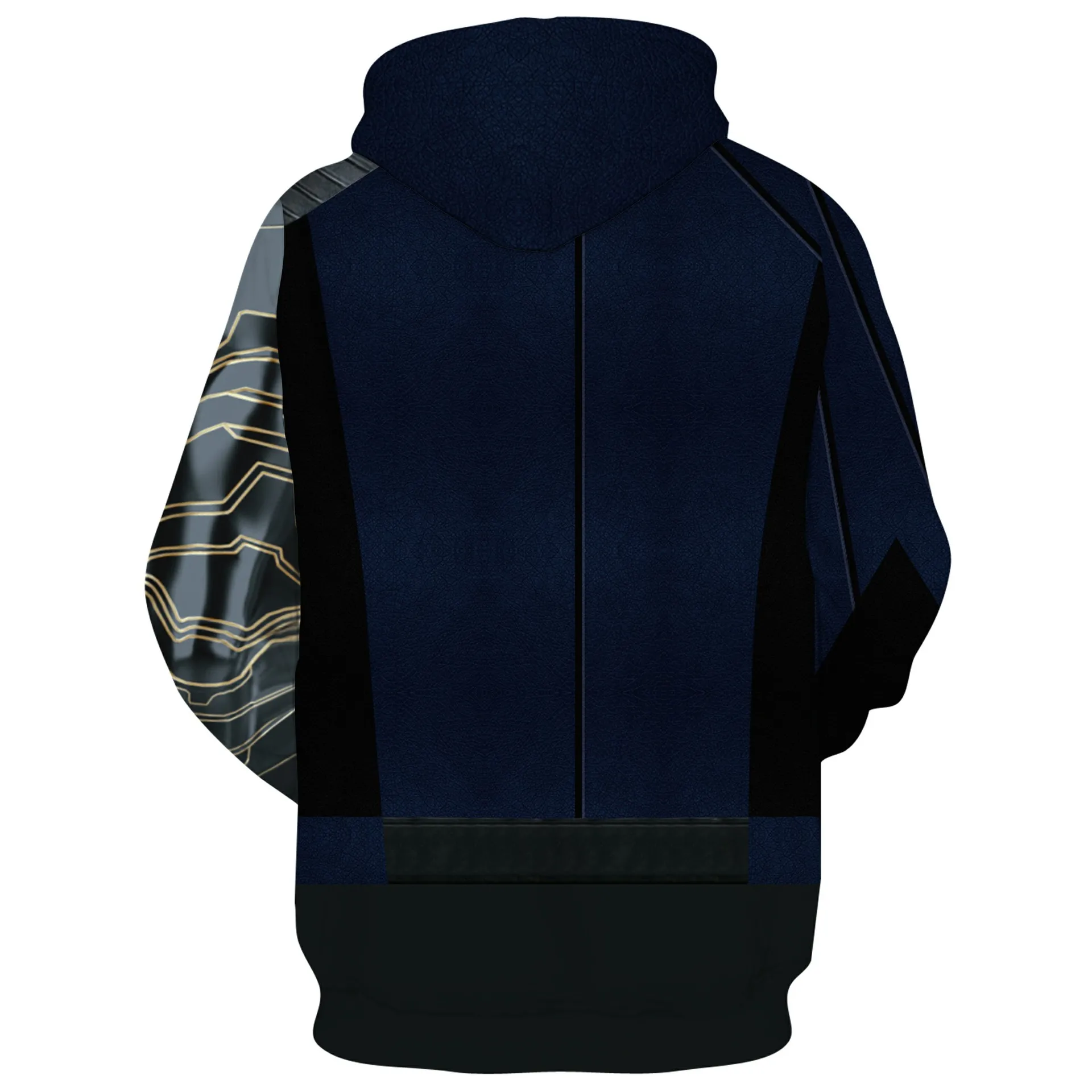 

2021 Movie The Winter Soldier Hoodies Cosplay Costume Man's Hooded 3D Print Zipper Sweater Coats Fashion Tops Anime Accessories