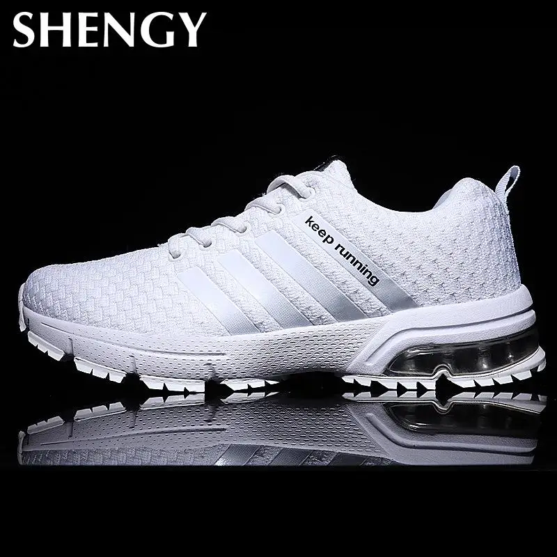 Мужские кроссовки из дышащего материала повседневная спортивная обувь унисекс