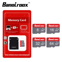 Карта памяти Micro SD класса 10 U3 16 ГБ 32 ГБ 64 Гб 128 ГБ TARJETA DE MicroSD TF карта U1 8G cartao de memoria подарок SD адаптер