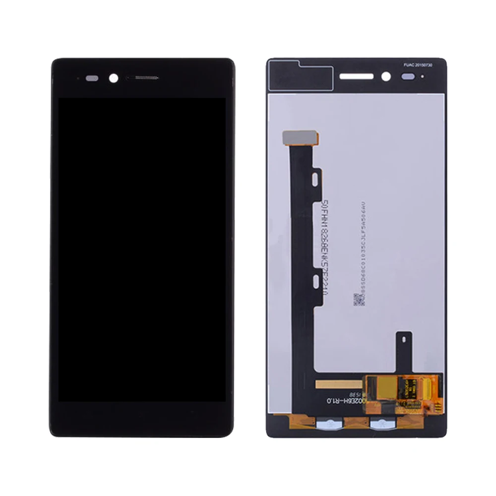 Сенсорный ЖК-экран 5 &quotдля LENOVO Vibe Shot дигитайзер в сборе для Lenovo Z90 дисплей с рамкой