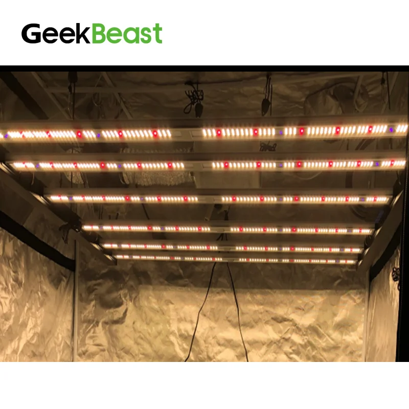 

Лидер продаж, светильник Geek lm301h, палатка, светильник Geek Beast Pro, даже PPFD, светодиодный светильник для выращивания растений в помещении и саду, ...