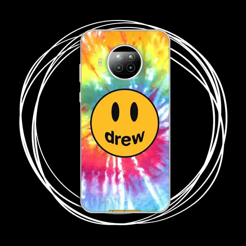 

Luxury brand Justin Bieber drew house Phone Case Transparent for Xiaomi Redmi note 10 t 8 9 pro lite 11