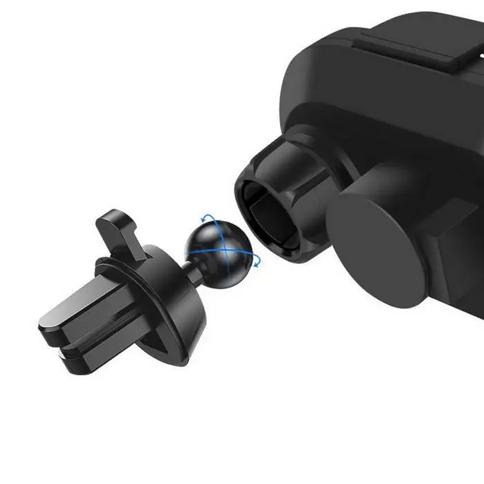 Автомобильный держатель для телефона беспроводной зарядки автоматический зажим