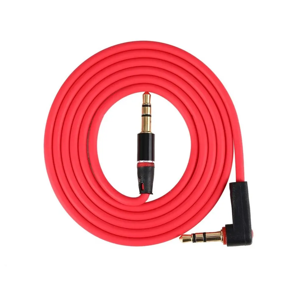

3.5mm 3 Pole Coaxial Male to Male Record Car Aux Audio Cord Headphone Connect Cable Non-Shielded Connector A/ B Jack