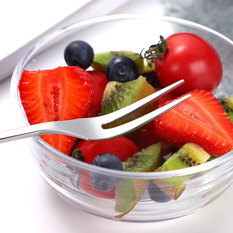 SUPNIU фруктовая вилка Роскошная нержавеющая сталь золотые Десертные Вилки для