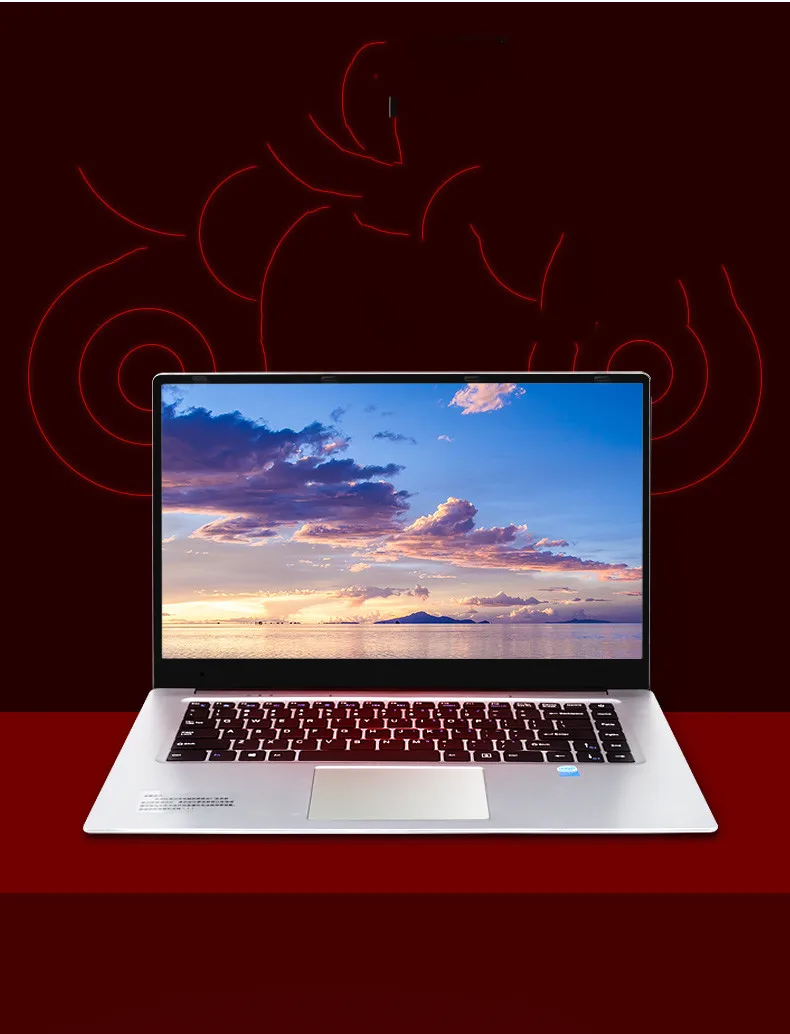 Новейший 15 6 "ультратонкий ноутбук Intel Core M-5Y51 четырехъядерный 8G + 1T Win10 компьютер
