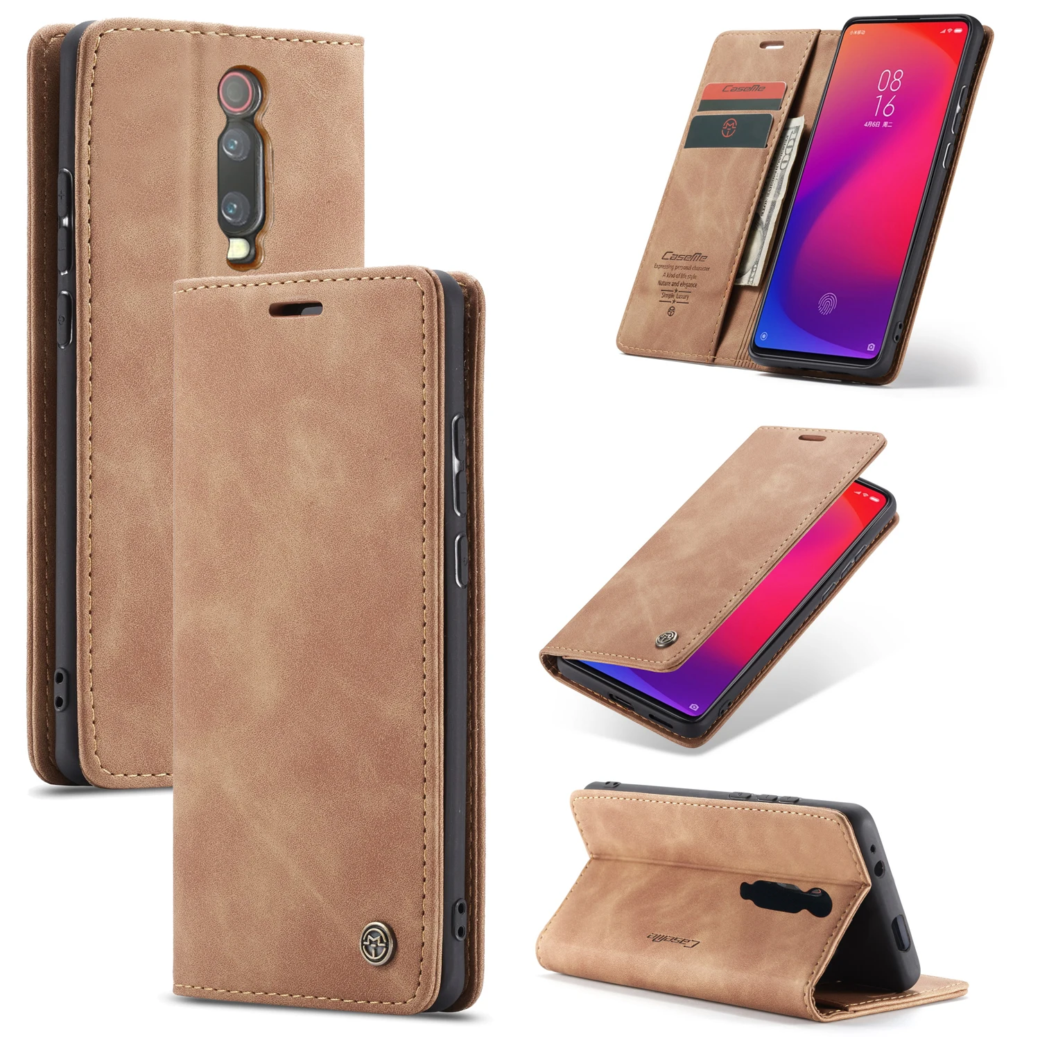 Чехол Me в стиле ретро и матовый чехол-раскладушка для mi 9, Red mi note8 и K20 Series, чехол для мобильных телефонов s, который можно вставить и сложить