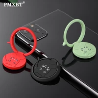 luxury metal mobile phone ring holder telephone cellular support accessorie magnetic car bracket socket stand for all smartphone