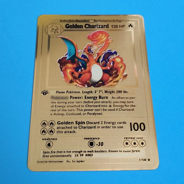 Дуэль Монстры YU GI OH гальванический цвет Золотая карта японский Золотой глаз белый дракон VOL Edition коллекция карты Дети игрушка в подарок - Цвет: HONG PHL