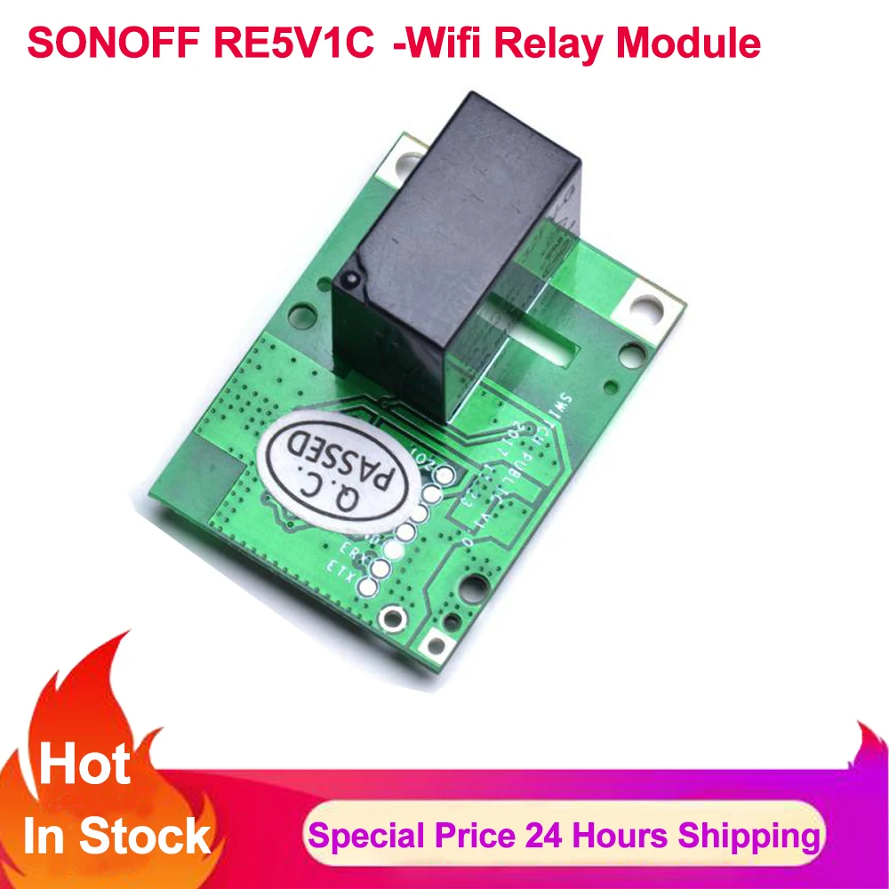 Смарт выключатель SONOFF RE5V1C с поддержкой Wi Fi 5 В|Модули для умного дома| |