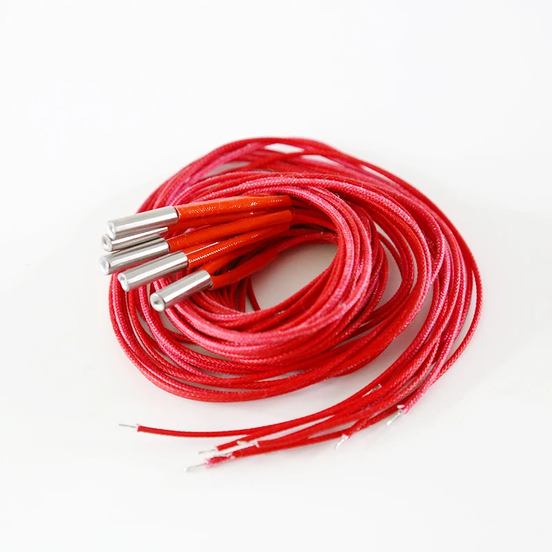 Top quality 5pcs Single-head Electric Heating Tube 1.5M Stainless Steel 24V 40W for A8PLUS 3D Printer Part | Компьютеры и офис