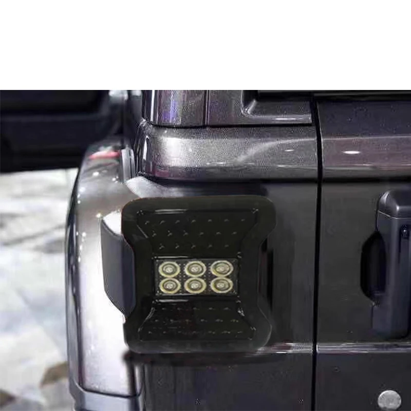 LED Tail Lights Smoke red For Jeep Wrangler 2007-2017 JK JKU With Break Back Up Light Reverse Turn Parking Signal Lamp Assembly |
