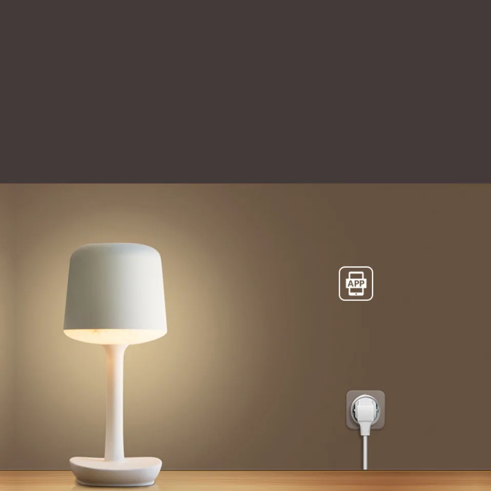 AVATTO мини стандарт 16А ЕС Смарт Wi-Fi разъем с монитором питания розетка работает с Google Home, Alexa, IFTTT Голосовое управление