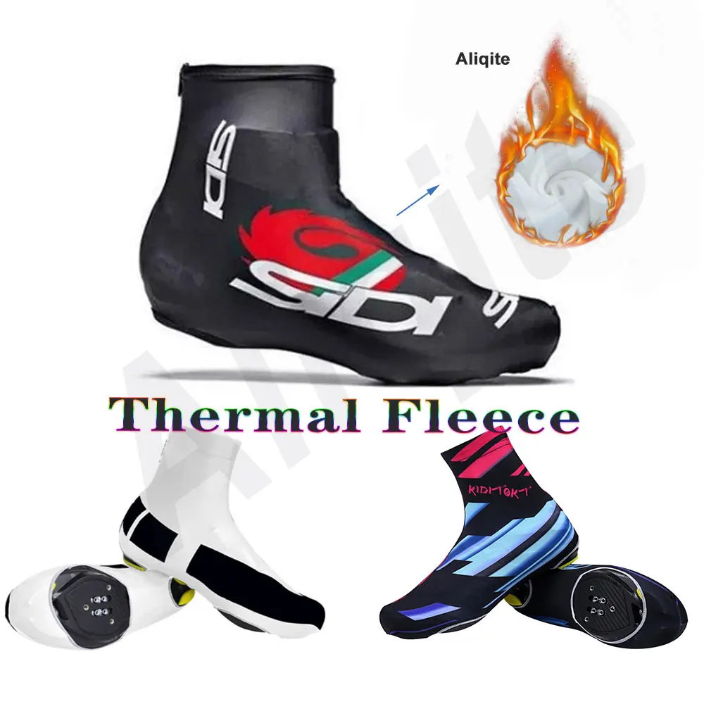 2021 Мужская теплая велосипедная обувь женская флисовая верхняя велосипедное