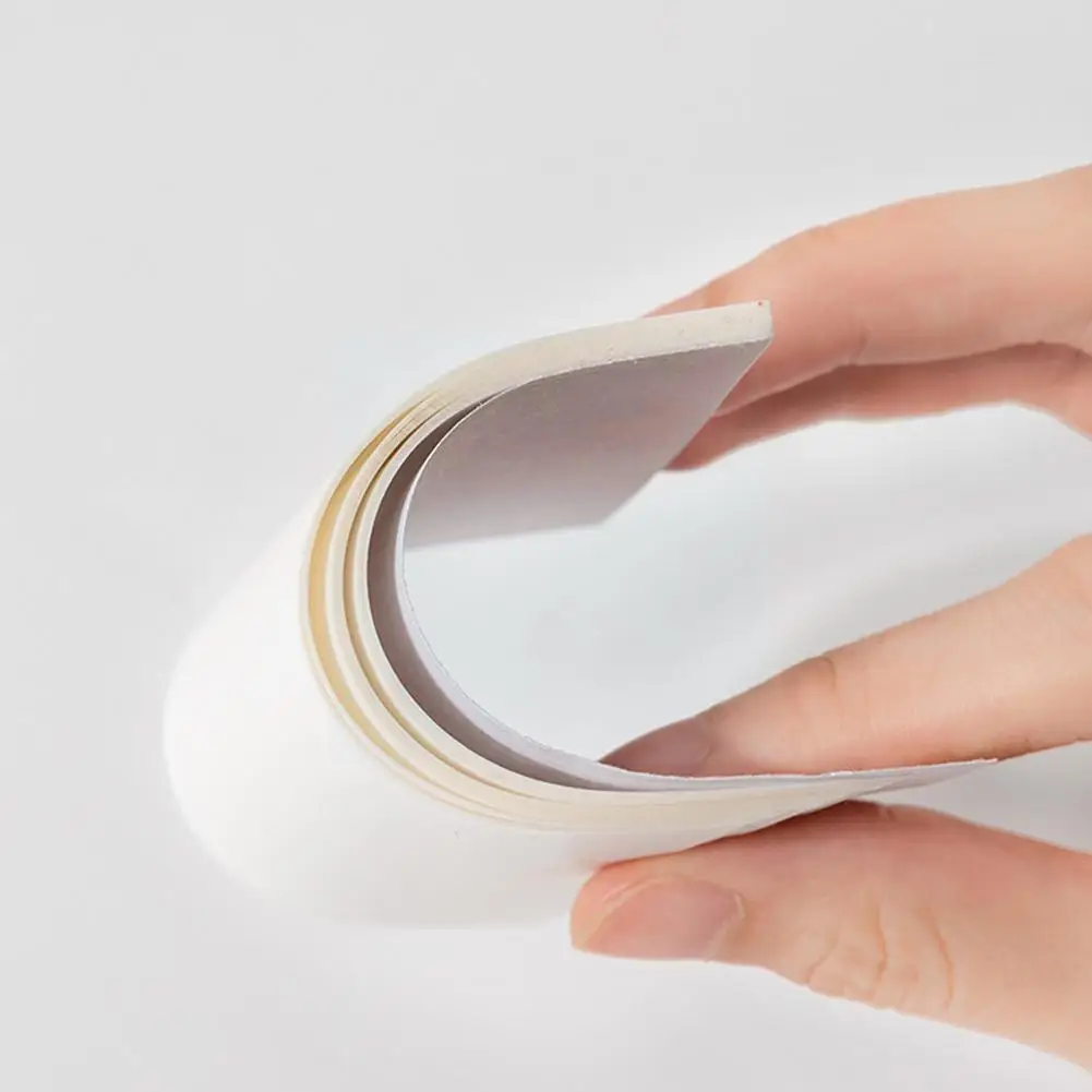 

Daily Notes Waterproof Transparent Note Sticker Stickers High-value Simple Student Office Stationery Label Note Note Paper N0Y5