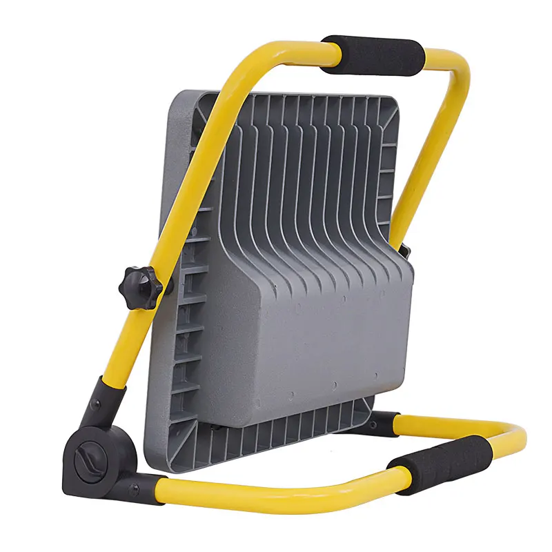 

100W LED Floodlight Outdoor LED Reflector Building Light Bouwlamp Rechargeable Spotlight 18650 Battery