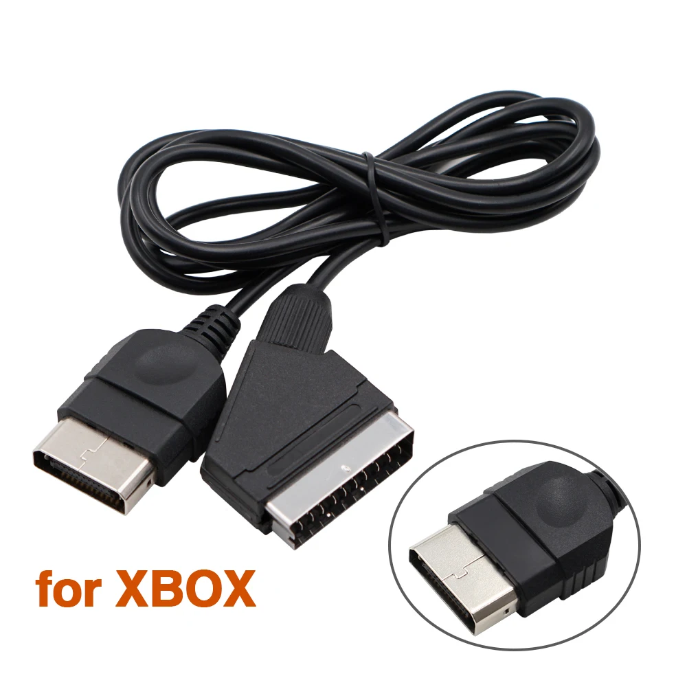1 8 м RGB Scart кабель для PS2/PS1/PS3/SEGA Mega Drive1/MD2/DC Dreamcast/Saturn/XBOX Ретро видеоигра OSSC|Запасные