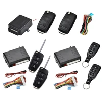 12v universal alarm system car auto remote central kit door lock locking vehicle keyless entry system with remote controllers