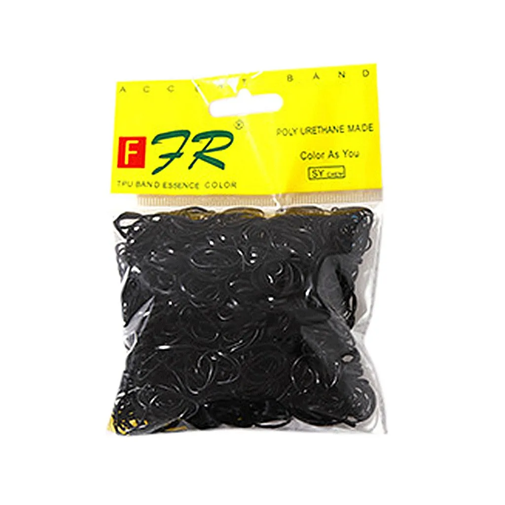 Милые красочные кольца для девочек одноразовая эластичная резинка волос