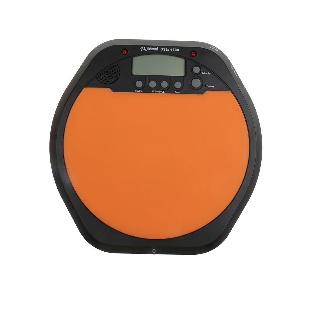 Цифровой ЖК дисплей тренировочный барабан блок Metronome Orange|Детали и аксессуары| |