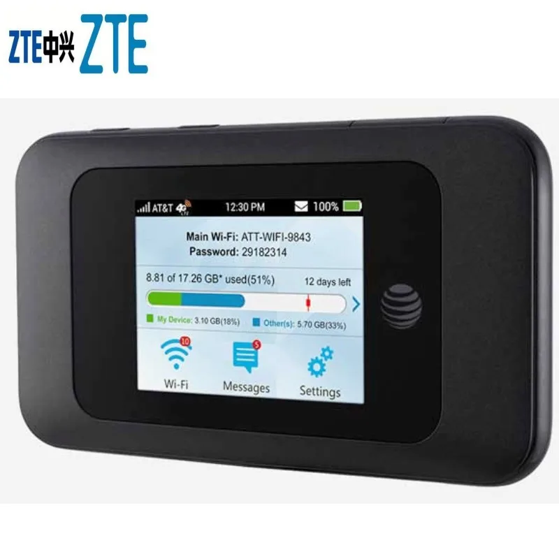 Множество 10 шт. мобильных Wi Fi модемов ZTE MF985 AT&T|huawei b970b|huawei b970b 3gportable - Цена: 67 175,14 руб.