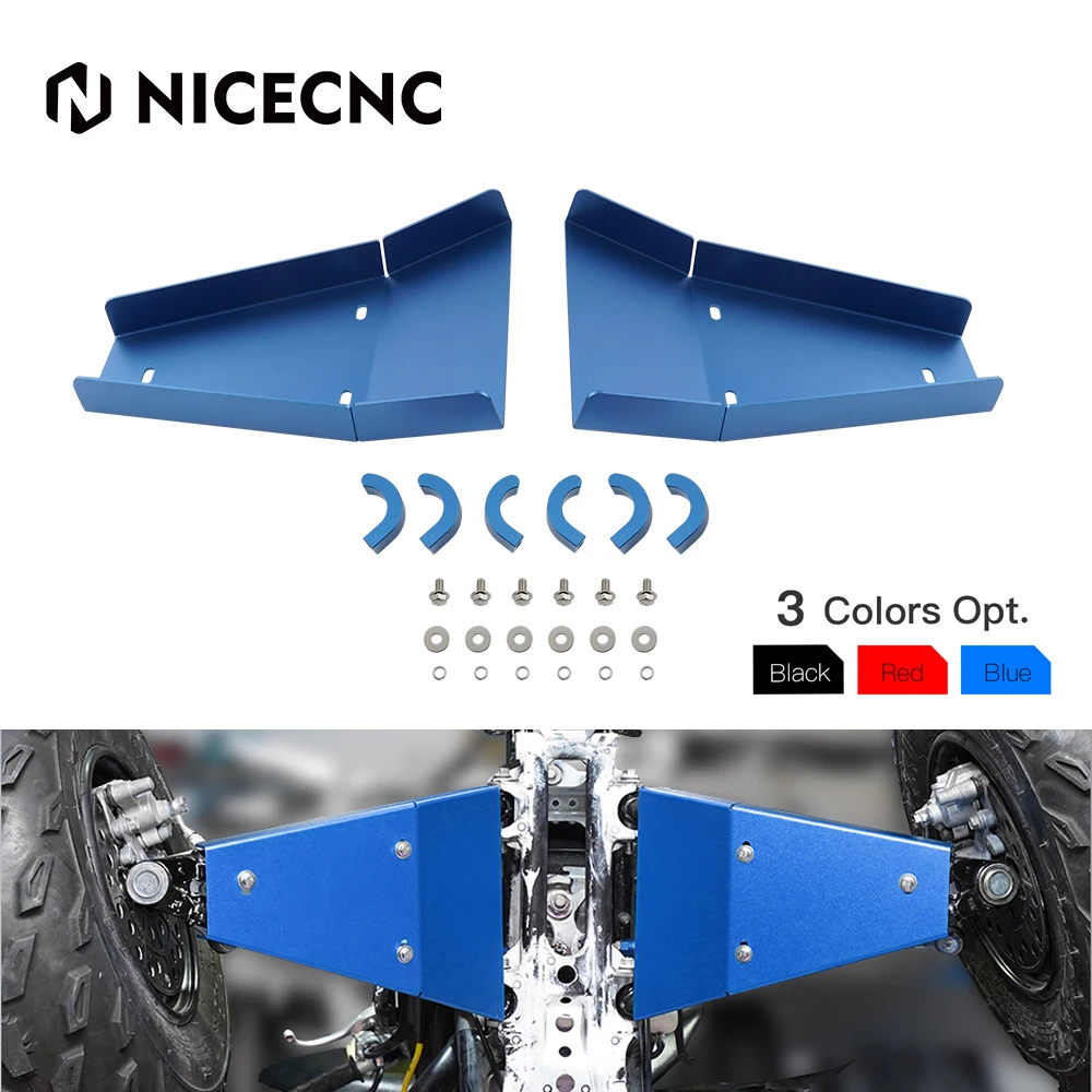 NICECNC ATV A-Arm Guard Cover Protector For YAMAHA Raptor 700 700R YFM YFM700 YFM700R YFM700RSE YFM700RSE2 YFM700RSL YFM700RW