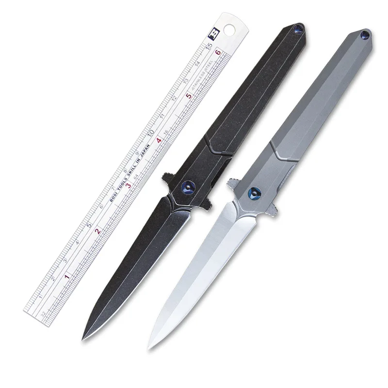 

Складной нож для улицы, Нож для выживания, Высокопрочный Портативный нож для кемпинга, Складной нож из титанового сплава