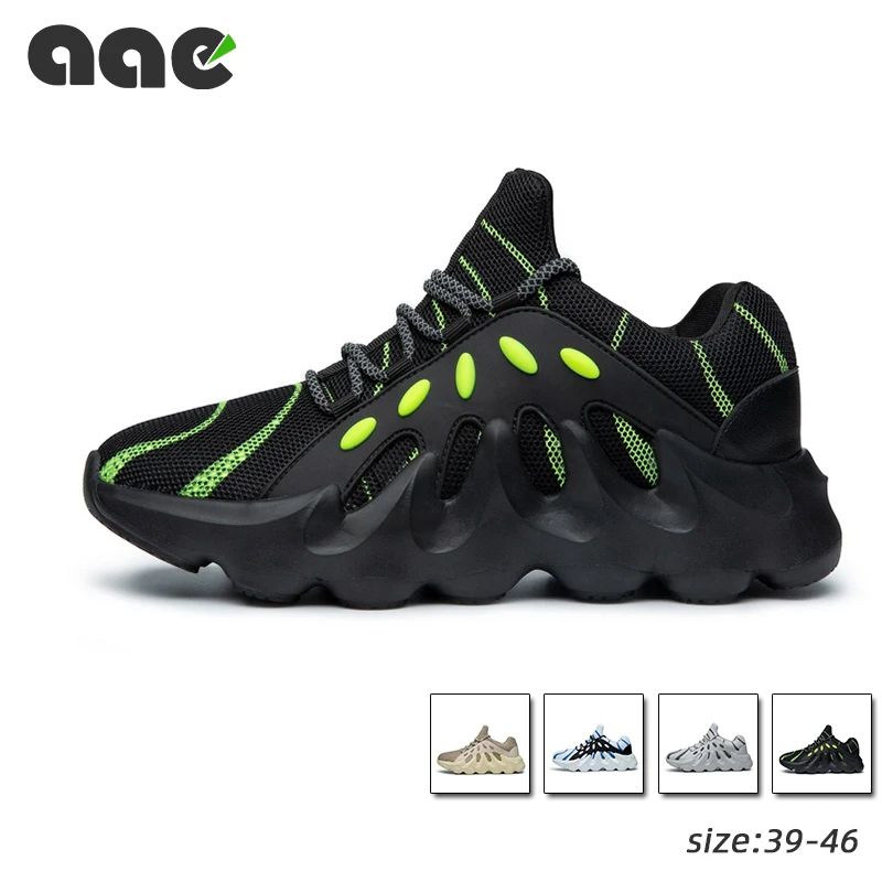 

Retro Sneakers Men Light Running Shoes Outdoor Multi-color Trend Comfortable Breathable Wear-resistant Increased Daddy Shoes
