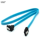 Кабель SATA 3,0, 45 см, SATA 3,0 III SATA3 6 ГБсек., кабель для передачи данных жесткого диска, двухканальный, прямой, 90 градусов, TXTB1