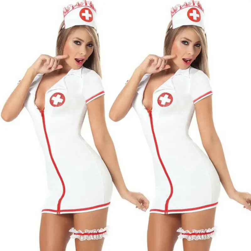 

Women Sexy Lingerie hot porno Nurse Cosplay Sexy Costumes Babydoll White Lace Erotic Lingerie Sexy Underwear lenceria erotica