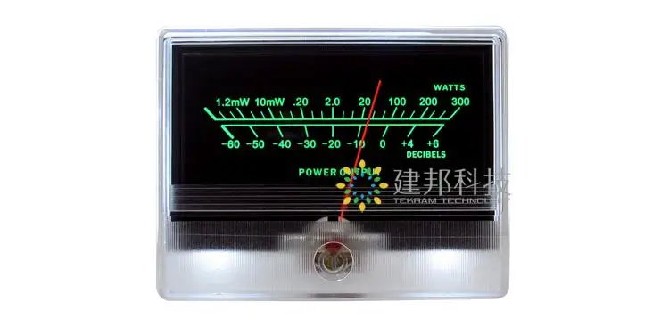 

VU Meter DB Level Header Audio Preamp Power Amplifier Chassis Backlight TN-90