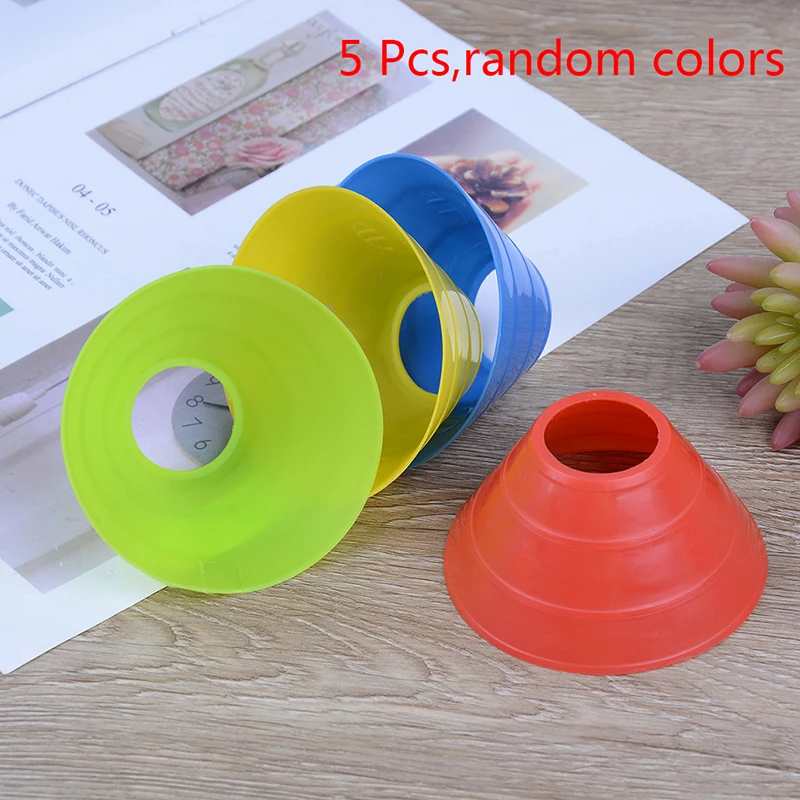 5 шт. футбольный тренировочный знак блюдо для катания на роликах препятствия