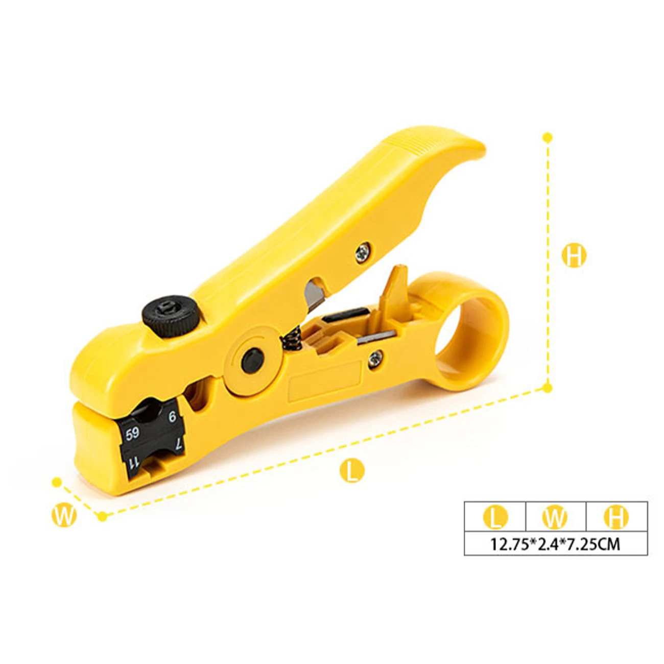 

Mini Protable Automatic Stripping Pliers Universal Coaxial Cable Wire Stripper Wire Cable Tools Stripping Crimping Tool Cutting