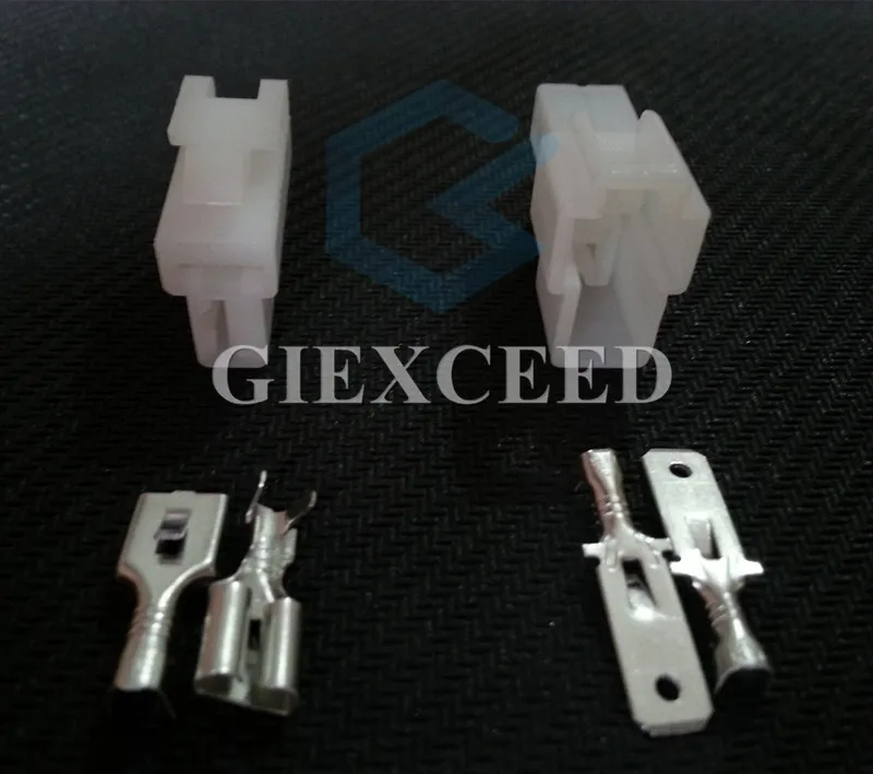 2 комплекта 2-контактный автомобильный проводной разъем датчик карты штекер для