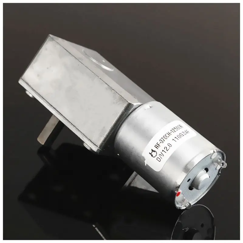 HTHL DC 12V 3rpm Реверсивный высокий крутящий момент турбо мотор с червячной передачей