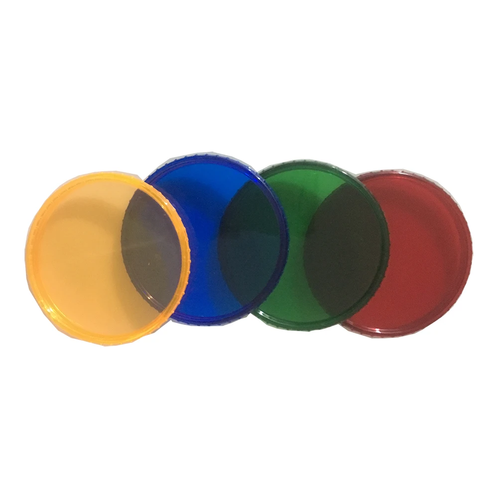 

The 4 Colors of the KL11LM Lens: Green, Red, Blue, Yellow, Only Fit the KL11LM Hunting Lamps