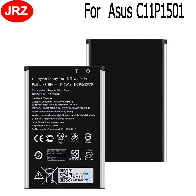 

Аккумулятор C11P1501 3000 мАч для ASUS ZenFone2 Laser 5,5 дюйма/6 дюймов zenfone selfie ZE550KL ZE601KL Z00LD Z011D ZD551KL Z00UD