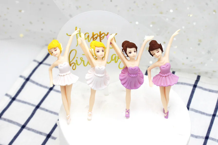 Пластиковый Топпер для торта в виде балерины 1 шт. | Дом и сад