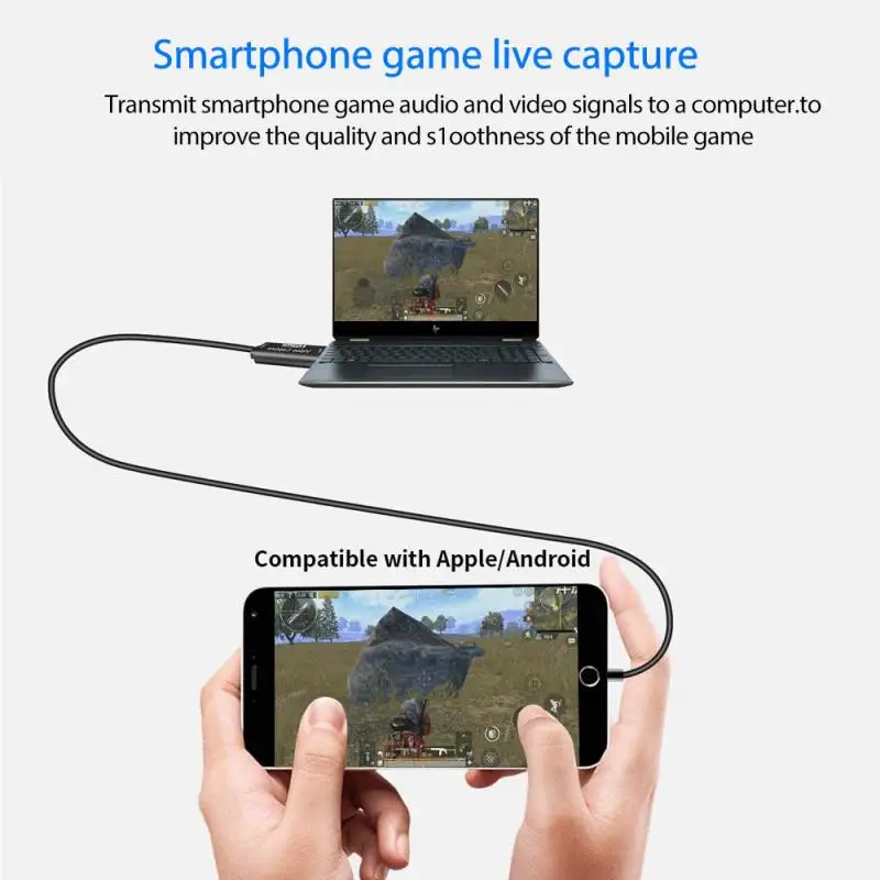 HDMI USB 2 0 карта захвата видео и аудио для игр Full HD 1080P 30 кадров в секунду мини камера