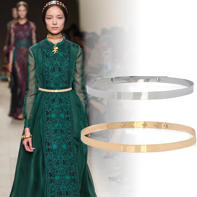 

1PC women's metal belt with texture, adjustable,suitable for Elegant Female,Party dating women, beautiful dress skirt 1.5x85cm