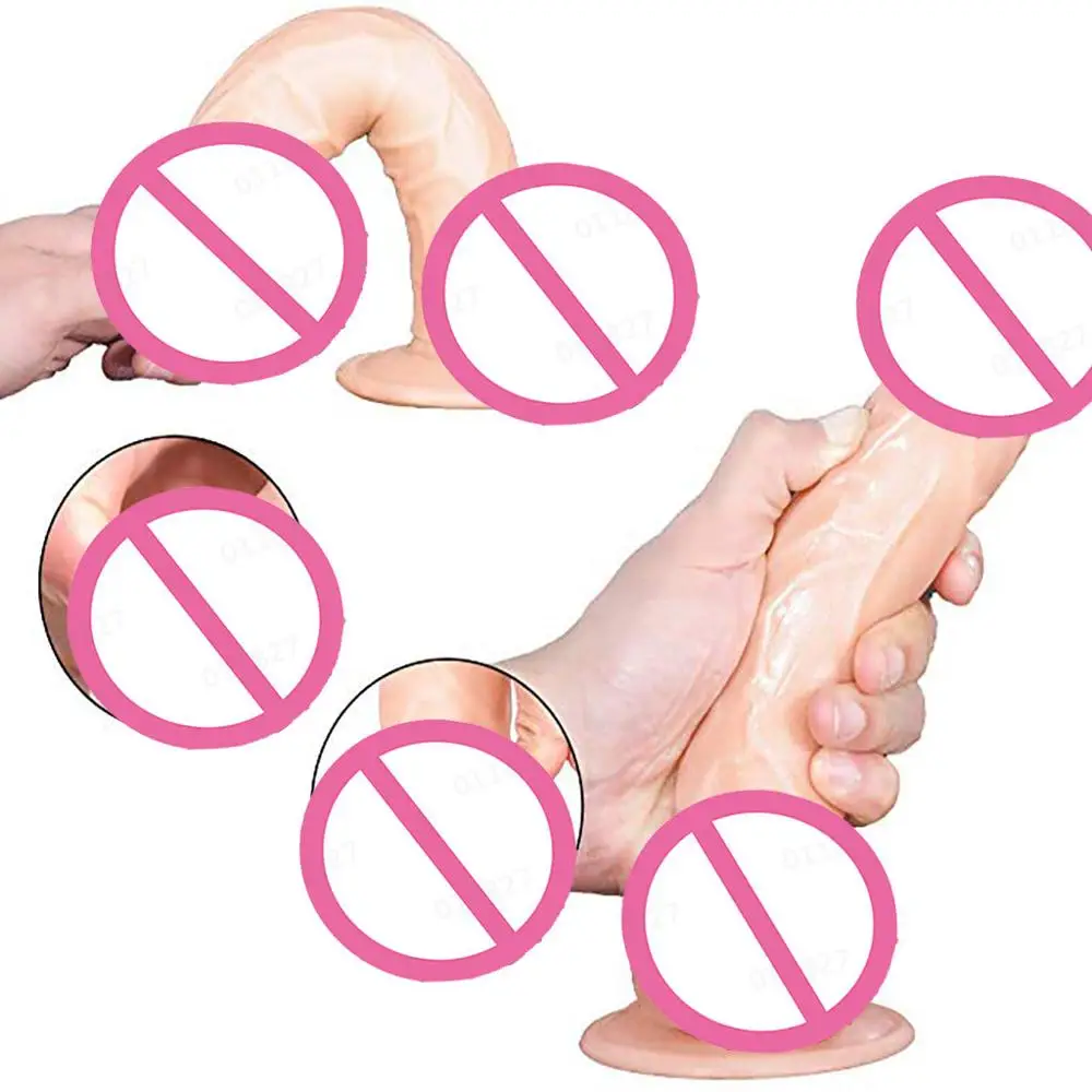 7/8 дюймов страпон Фаллус огромный большой реалистичные фаллоимитаторы толстый