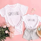 Футболка детская, летняя, с героями мультфильмов, слон Дамбо, для мальчиков и девочек