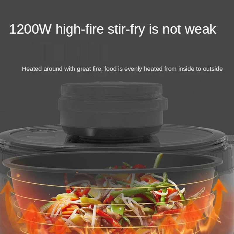 Jo Young stir-fry machine home automatic cooking genuine new intelligent robot no grease and smoke non-stick pan |
