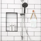 Настенный держатель для рулона туалетной бумаги из пеньковой веревки, ретро вешалка для полотенец для ванной комнаты, декоративная подставка для бумажных полотенец в стиле бохо, декор для ванной комнаты