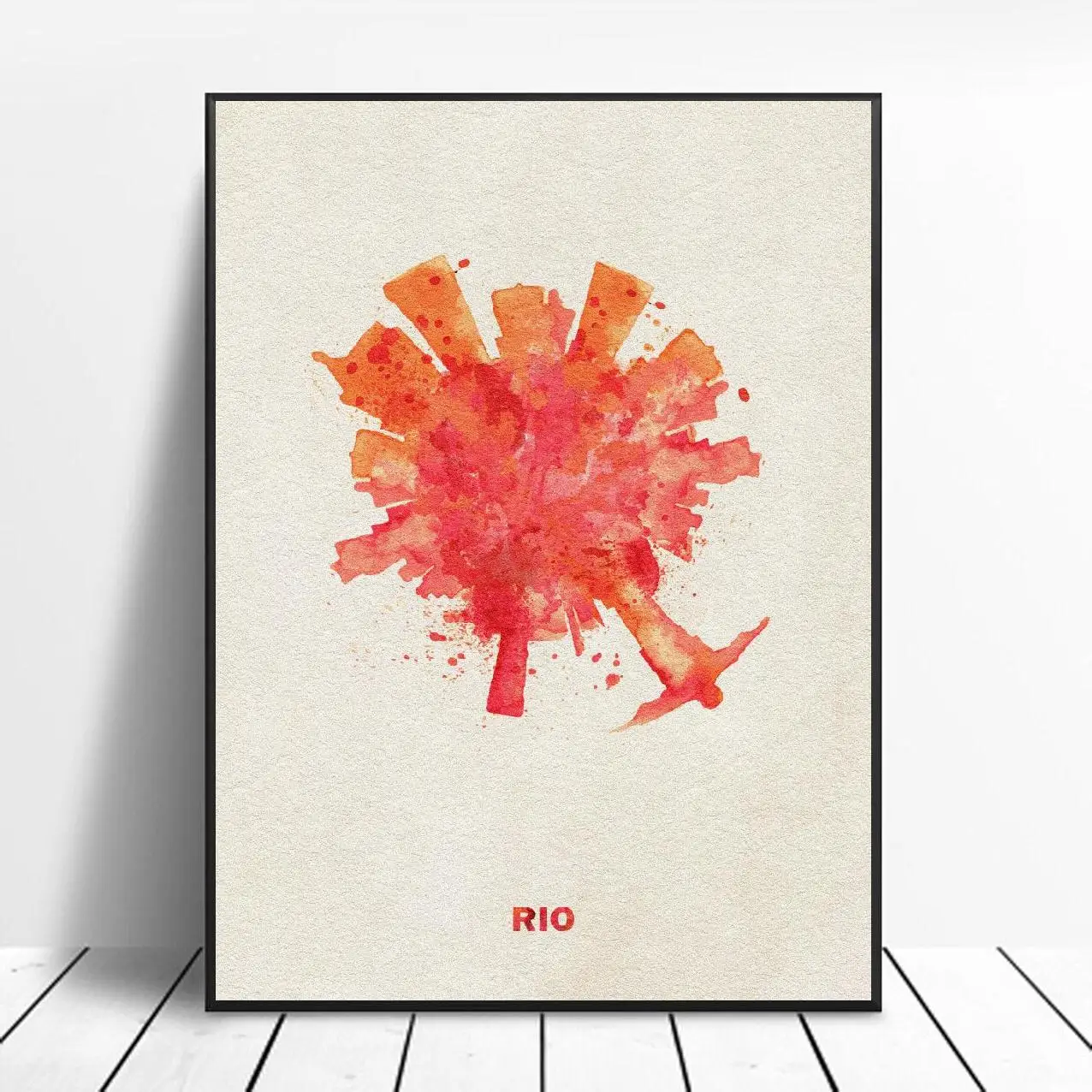 

Абстрактный холст с принтом в виде стены, художественный постер, картина, Современное украшение для спальни, гостиной, без рамки