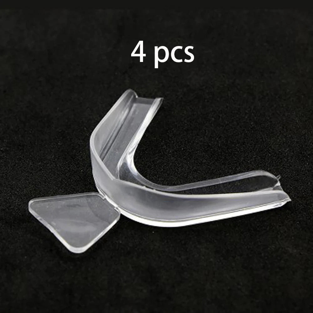 4 pcs tray 1 Набор отбеливания зубов 44% система для отбеливания зубов Уход за полостью рта гель набор отбеливатель зубов новое Стоматологическое белое оборудование светодиодный свет - Цвет: 4 pcs tray