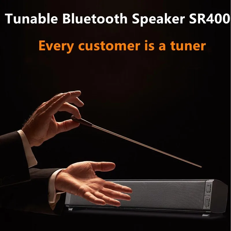 Портативный Саундбар Bluetooth ТВ динамик беспроводной стерео TF сабвуфер колонка 2