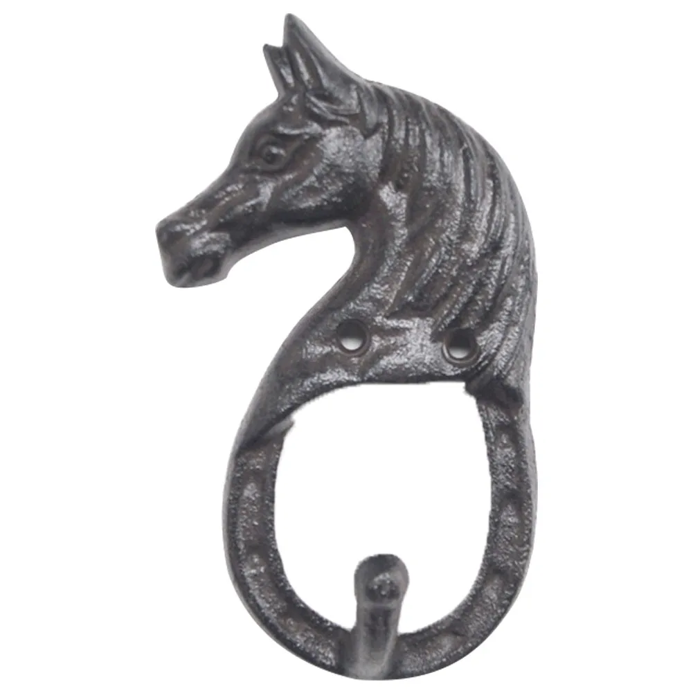 Ключи Экономия пространства лошадиная голова пальто шляпа вешалка для полотенец