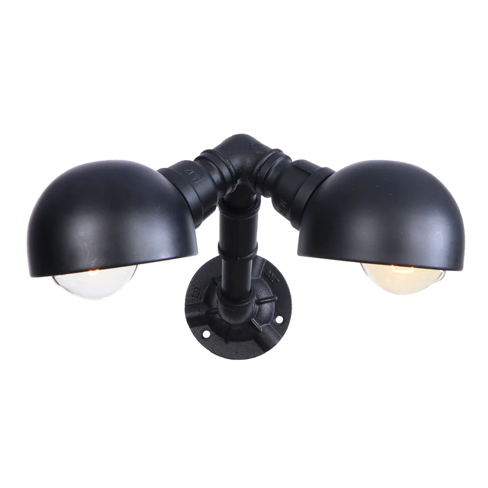 Винтаж Эдисона бра настенные светильники промышленные черные водопроводные