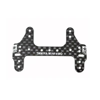 self made hg carbon rear multi roller setting stay plate 1 5mm spare parts for tamiya mini 4wd car model